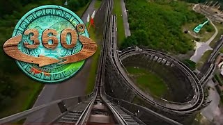 Heide Park Resort  Colossos OnRide 360° Official [upl. by Nnylkoorb]