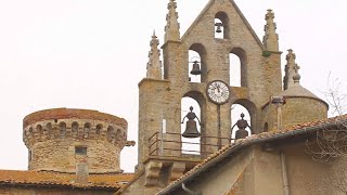 Ringing the bells Church towers and steeples in southwestern France [upl. by Weingarten]