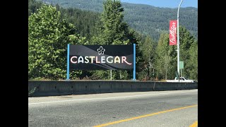 Downtown Castlegar BC tour [upl. by Drannel]