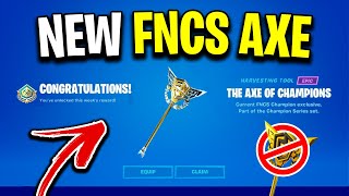 What The NEW FNCS Pickaxe Looks Like Fortnite Chapter 3 [upl. by Marne188]