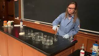 Reactivity of Alkali Metals with Water [upl. by Ynner]