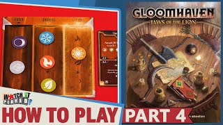 Gloomhaven Jaws of the Lion  How To Play  Part 4 [upl. by Einnos]