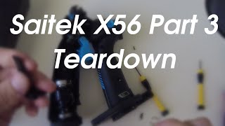 Saitek X56 Review Part 3 Teardown and Internals [upl. by Isdnyl]