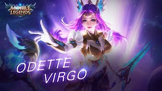 Odette New Skin  Virgo  Mobile Legends Bang Bang [upl. by Runkle]