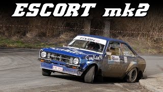 Ford Escort mk2 RS2000 rally  sideways all the time [upl. by Gem]