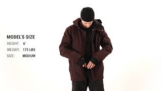 Volcom TDS 2L GoreTex Snowboard Jacket Fit Review  Tactics [upl. by Capriola]