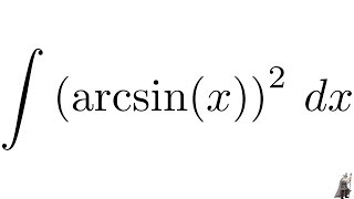 Integral arcsinx2 [upl. by Teews]