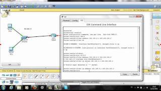 routage static packet tracer détailler [upl. by Nahtan58]