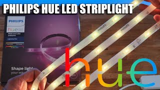 Philips Hue LED Strip Light Plus Unboxing and Setup [upl. by Hannus]