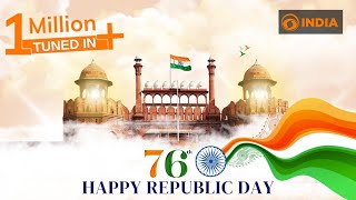 Indias Republic Day Parade 26th January 2025  LIVE [upl. by Lananna]