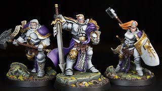 How to Paint Stormcast Eternals  Sigmarite Brotherhood Part 1  Warhammer Underworlds Shadespire [upl. by Ennailuj365]