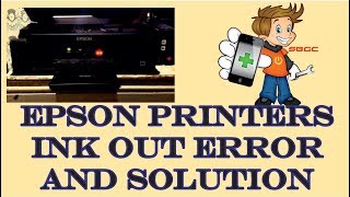 EpsonPrinterInkOutError How to Solve the Ink Out Error in Epson Printer Both Red Lights are On [upl. by Suiradal]