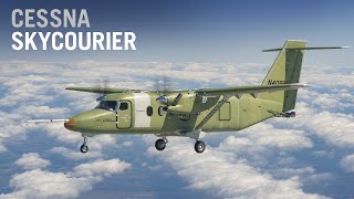 Textron’s Cessna SkyCourier Aircraft Makes Its First Flight – AIN [upl. by Vernor]