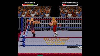 WWF Raw SNES  Every Finisher and Mega Move [upl. by Tolmann]