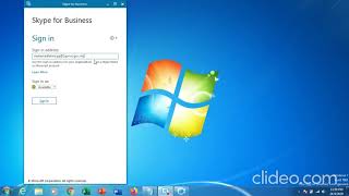 Skype For Business SfB Setup for Laptop [upl. by Casabonne]