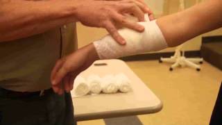 Bandaging Pressure Bandage [upl. by Ireg355]