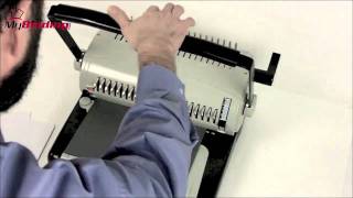 How to Use a Comb Binding Machine StepbyStep Guide for Perfect Document Binding [upl. by Simonetta]