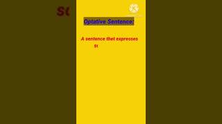 Optative Sentence [upl. by Bittner815]