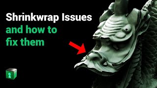 Blender Secrets  Shrinkwrap Issues and how to fix them [upl. by Bijan]