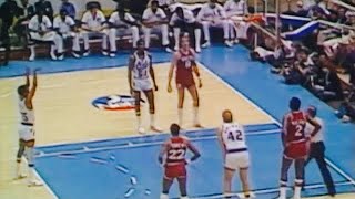 1983 Nets vs 76ers Rare Full Game [upl. by Narhet588]