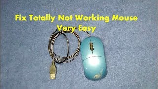 How to Fix Totally Not Working Mouse or sometimes Get ConnectedDisconnected Mouse [upl. by Sina]