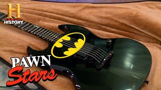 Pawn Stars Lowball Offer for Bolin Batman Guitars Season 13  History [upl. by Fuller]