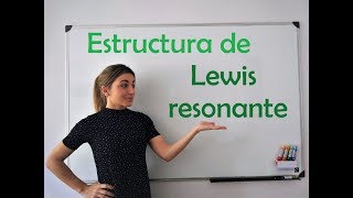 QUÍMICA Estructura de Lewis resonante ejemplo O3 [upl. by Jaella]