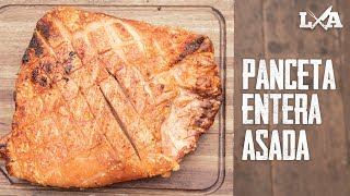 Excelente Panceta Entera Asada  Receta de Locos X el Asado [upl. by Ellerrehc]