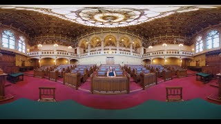 360GradVideo Führung durch das Wiener Rathaus [upl. by Hershel758]