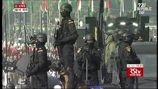 NSG Marching Contingent  Republic Day Parade 2021 [upl. by Aineg]