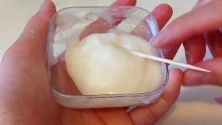 DIY Shampoo And Salt Slime [upl. by Ttelrahc]