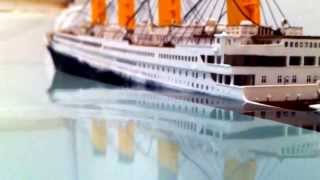 Titanic model sinking [upl. by Petie]