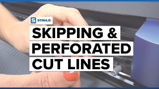 Common Vinyl Cutter Problems Skipping and Perforated Cut Lines [upl. by Lehar]