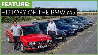 BMW M5 Complete History  E28 to F90 [upl. by Kellyn533]