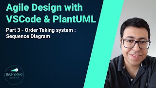 PlantUML with VS Code  creating a Sequence Diagram Part 3 [upl. by Terrijo646]