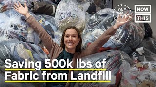 FABSCRAP Helps Fashion Brands Recycle Textile Waste  One Small Step [upl. by Seroled393]