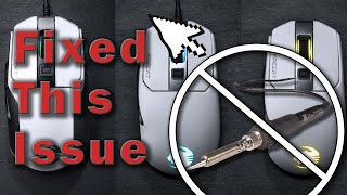 How to fix the mouse SCROLL WHEEL GLiTcH ROCCAT KAIN 100120200 NO SOLDERING NO EXTRA PARTS [upl. by Eniamrahs396]