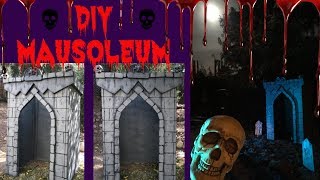 DIY Mausoleum Crypt Foam prop [upl. by Assiral872]