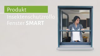 Insektenschutzrollo Fenster quotSMARTquot– Der vielseitige Insektenschutz  insektenstopnet [upl. by Minton240]