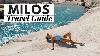 Milos Greece Travel Guide Everything You Need to Know [upl. by Quint]