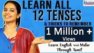 Learn all 12 tenses in 30 minutes through Tamil  Speak English by Using Tenses [upl. by Suilmann537]