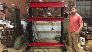 How to Build a Hydraulic Press [upl. by Helbonna813]