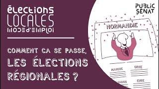 Le scrutin des élections régionales  3 minutes pour comprendre [upl. by Conners287]