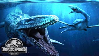 The Mosasaurus Fight Scene In Jurassic World Dominion  Why It Works [upl. by Soinotna]