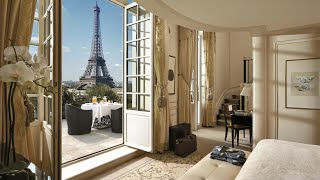 SHANGRILA PARIS  Best luxury hotel in Paris full tour in 4K [upl. by Konstanze724]