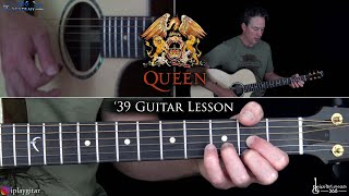 39 Guitar Lesson  Queen [upl. by Gensler945]