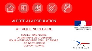 FAKE Alerte nucléaire M6 avec pub EASSAIP [upl. by Riggins]