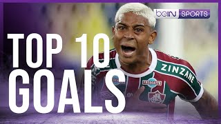 Top 10 Goals from Copa Libertadores  beIN SPORTS USA [upl. by Einneg]