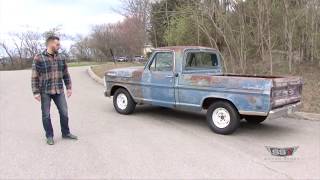 TREMEC Magnum Ford F100 Driving and Review [upl. by Shae978]