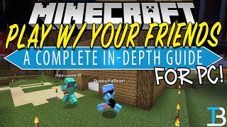 How To Play Minecraft with Your Friends on PC Java Edition [upl. by Sapienza877]